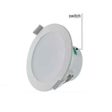 LOONY Faretto LED incasso tondo bianco dimmerabile 10W CCT regolabile Vivida luce Faretti e scatole portafaretto